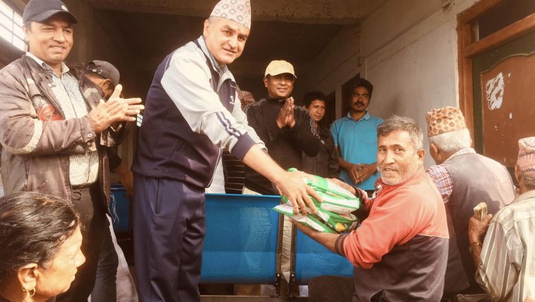 जनमिलनद्धारा अनुदानमा धानको बिउ बितरण