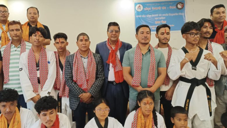 तेक्वान्दो संघ–नेपाल सिन्धुपाल्चोकको नेतृत्वमा खड्का