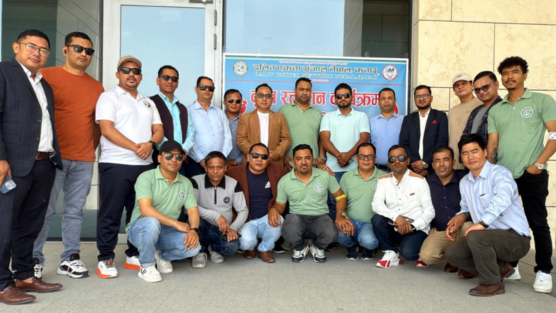 ४८ जना नेपालीहरूले कतारमा गरे रक्तदान