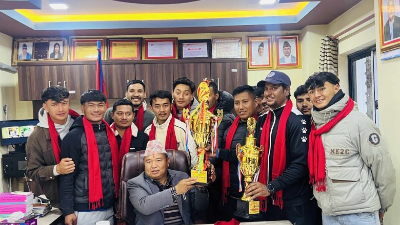 राम बहादुर तामाङ स्मृति कप २०८२ भलिबल प्रतियोगिताको उपाधी मेलम्चीलाई