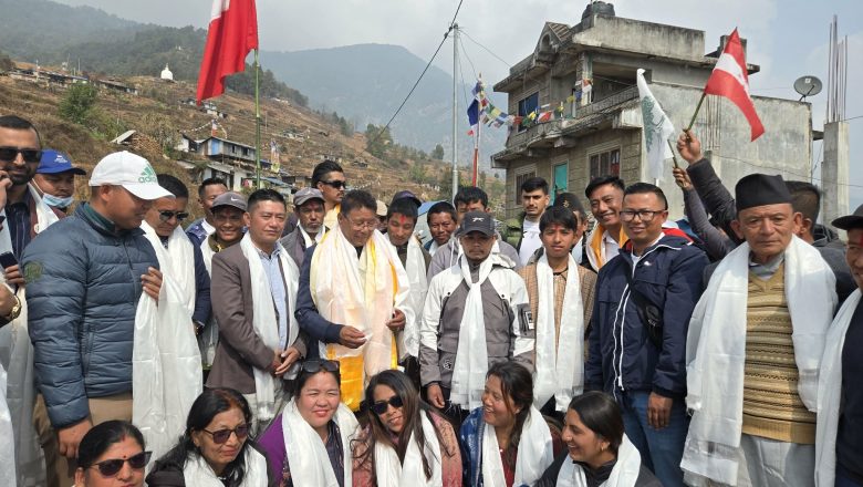 बंसलालको मतदाता भेटघाट एमालेसहीत बिभिन्न दलका कार्यकर्ता नेकामा प्रबेस