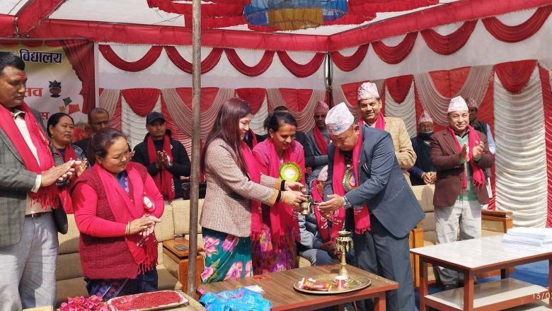 इन्द्रेश्वरी माध्यमिक विद्यालय मेलम्चीको ५२ औँ वार्षिकोत्सव सम्पन्न