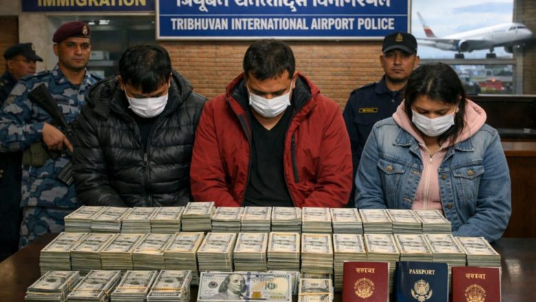 त्रिभुवन अन्तराष्ट्रिय विमानसथलमा अमेरिकी डलरसहित तीन जना पक्राउ