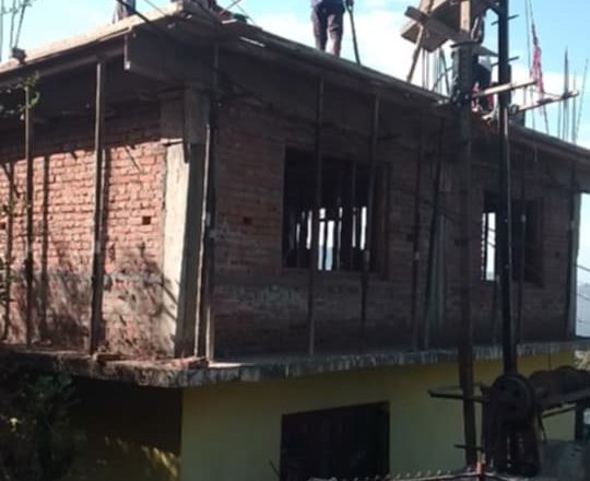 मेलचौरकोै अध्यात्मकि सेवाआश्रमको तला थपीयो