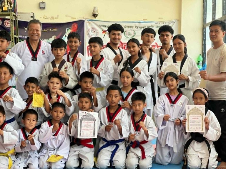 हिराहरि तेक्वान्दोको सिनियर तथा जुनियर ग्रेडिङ कार्यक्रम सम्पन्न