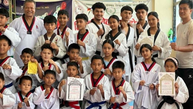 हिराहरि तेक्वान्दोको सिनियर तथा जुनियर ग्रेडिङ कार्यक्रम सम्पन्न