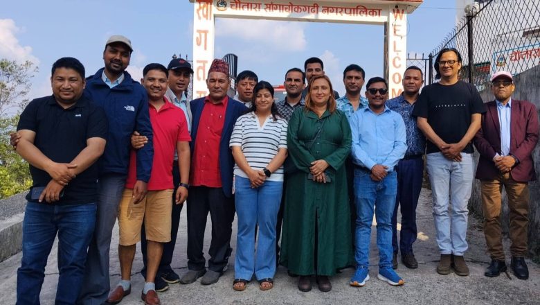 पत्रकार महासंघ काठमाण्डौ शाखालाइ चौतारामा स्वागत