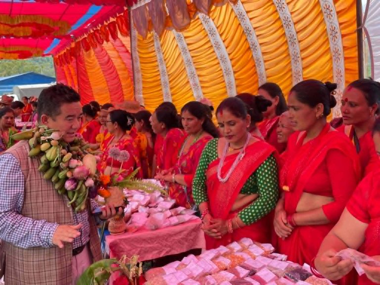 हेलम्बुमा कृषि जैविक विविधता मेला सम्पन्न : रैथाने बाली संरक्षण र सामुदायिक बिउ बैंक स्थापनामा जोड