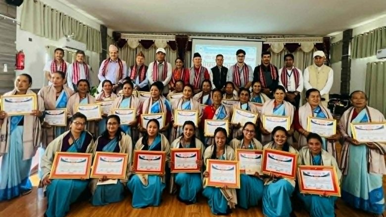 पाँचपोखरी थाङपाल र इन्द्रावती गाउँपालिका पूर्णखोप सुनिश्चितता तथा दिगोपना घोषणा