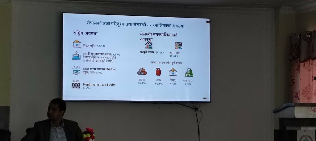 “स्थानीय विकासका लागि नवीकरणीय ऊर्जाको आवश्यकता, चुनौती तथा अवसरहरू” विषयक अन्तरक्रिया मेलम्चीमा