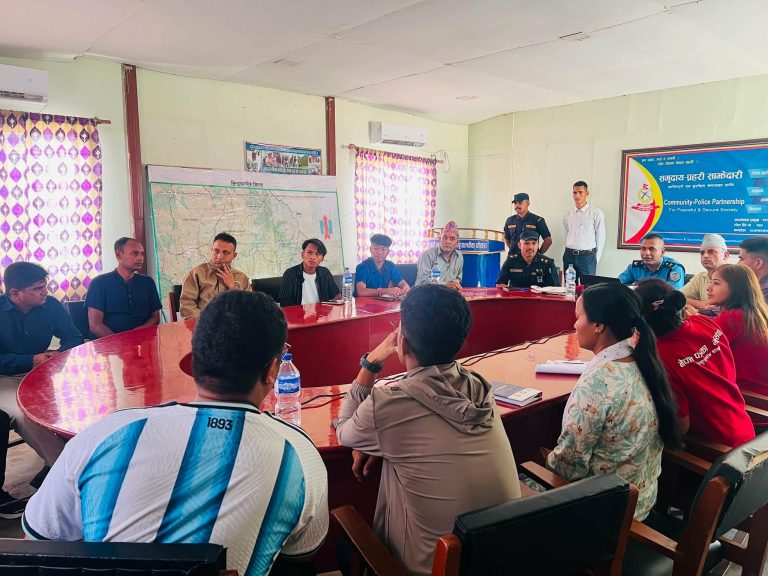 जिल्ला प्रहरी कार्यालय सिन्धुपाल्चोकमा पत्रकार भेटघाट तथा अन्तरक्रिया सम्पन्न