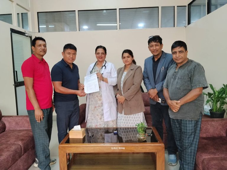 चौतारा–१० का बासिन्दालाई काठमाडौं मेडिकल कलेजमा उपचारमा विशेष सहुलियत